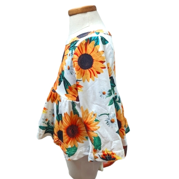 Baby Sunflower Stretchy Dress - Picture 2 of 4